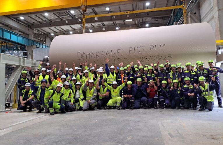 Voith Successfully Starts up Rebuilt PM 1 at Norske Skog in Golbey