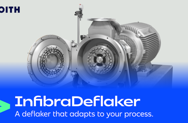 Voith Launches InfibraDeflaker to Advance Efficient and Flexible Stock Preparation